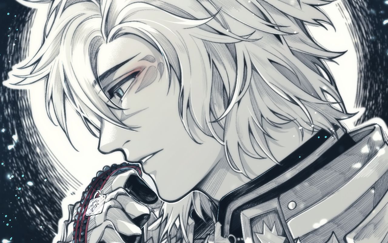 【6月稿】震惊,第一次画佣兵头猫男!