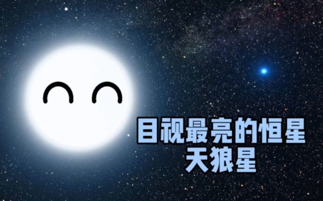 目视最亮的恒星天狼星的演化哔哩哔哩bilibili