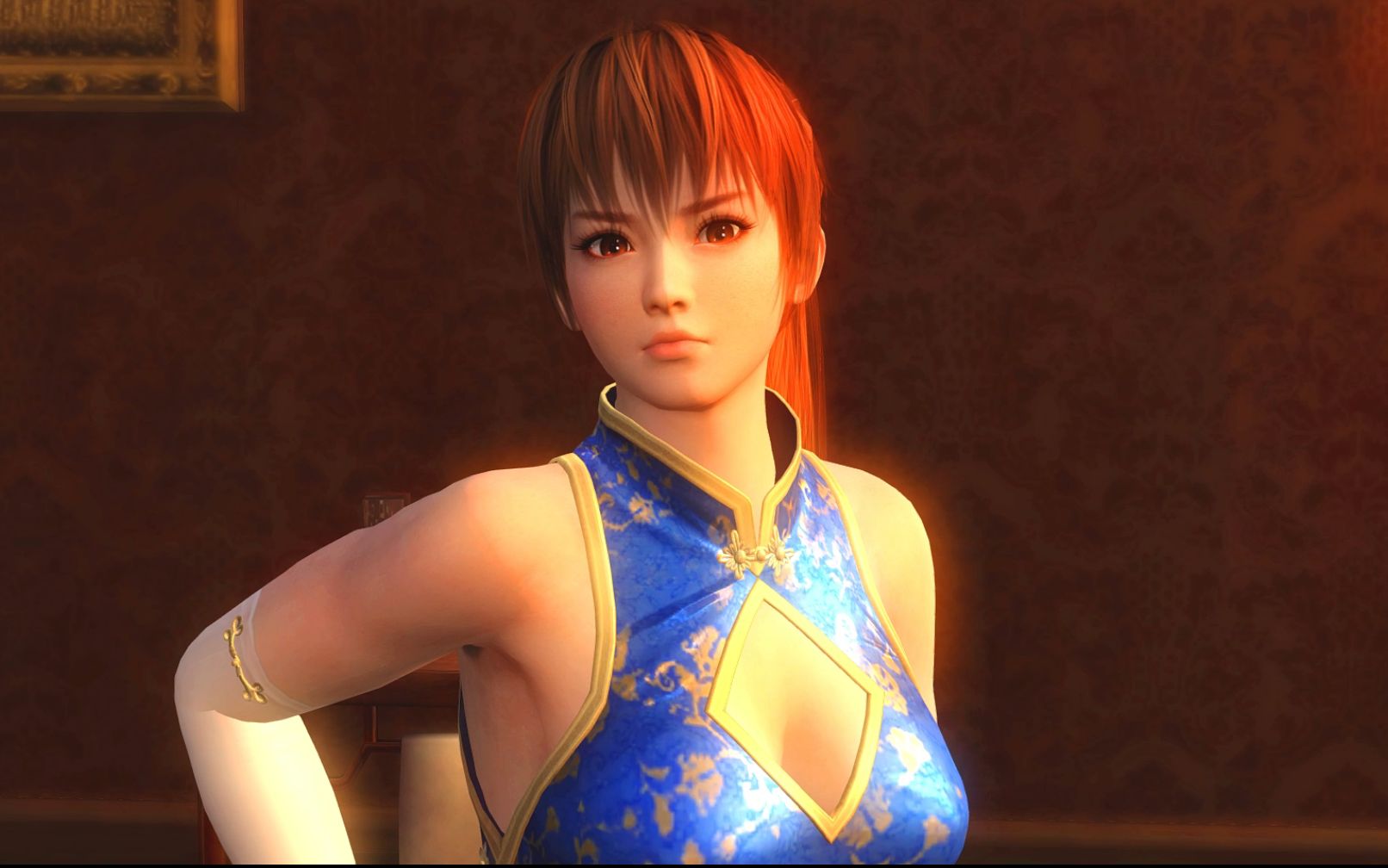 忍龙3刀锋边缘 但是霞,,的旗袍!