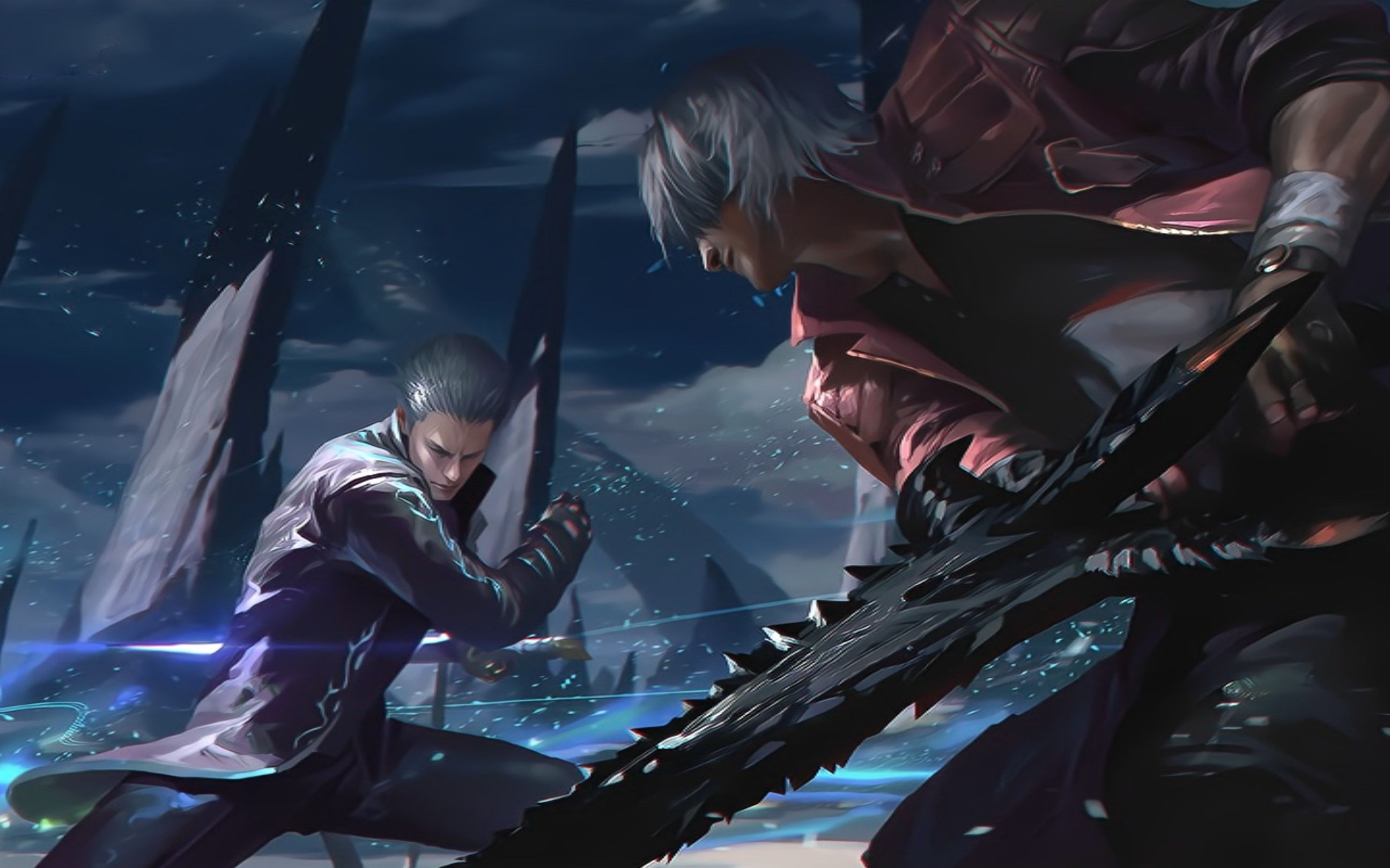 鬼泣5双视角但丁vs维吉尔