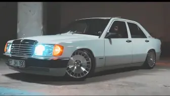 翻新中古车 罕见de 奔驰w1 190e 重新焕发传奇光彩 哔哩哔哩 Bilibili