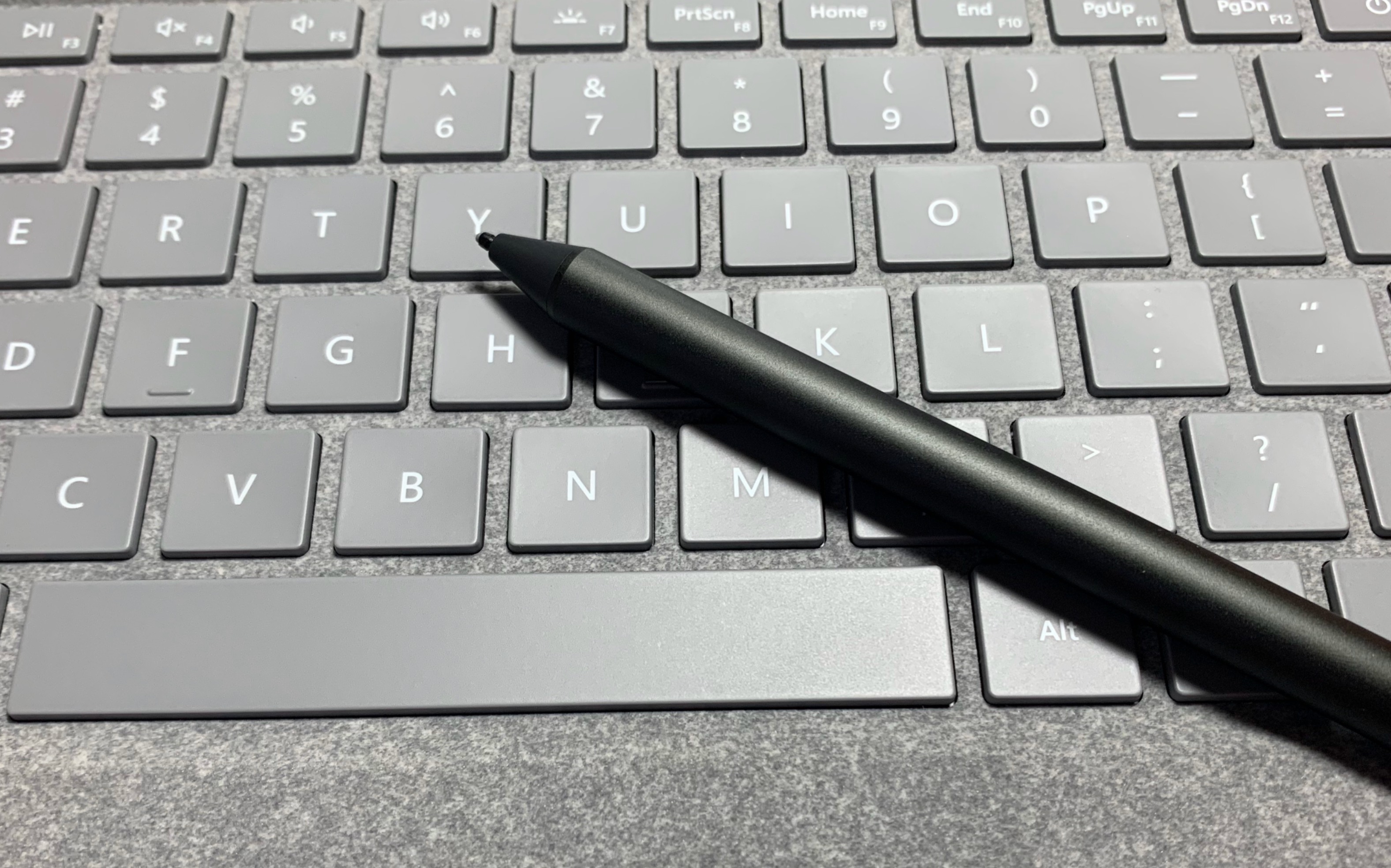 一个简短的开箱微软触控笔第五代原谅拆包装无能的小林