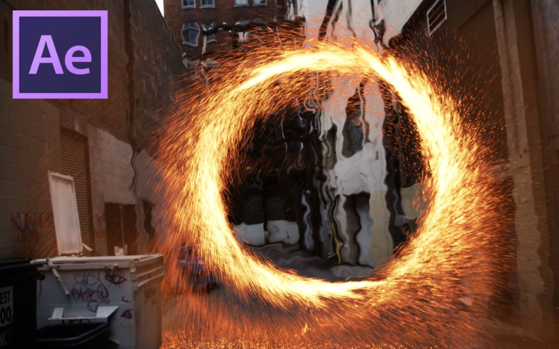 奇异博士传送门ae粒子特效制作教程素材见评论