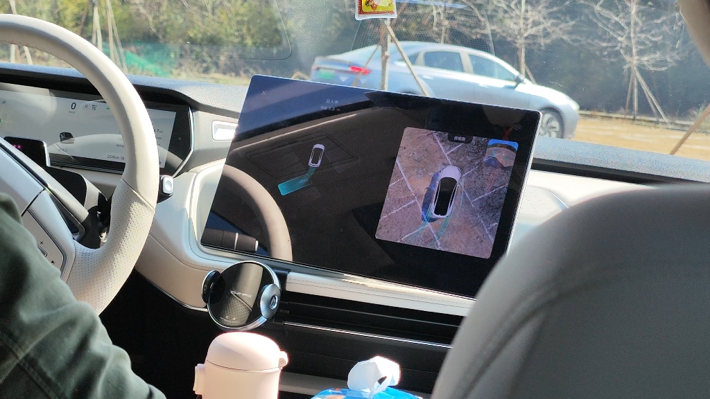 深蓝sl03沙地自动泊车