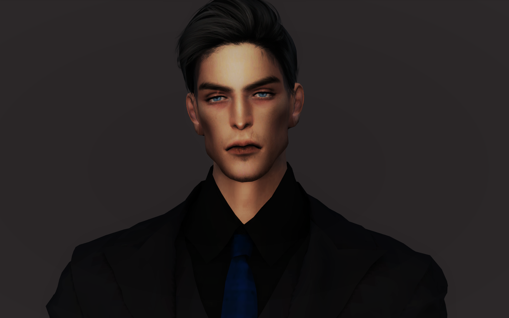 模拟人生4捏脸捏一个大叔