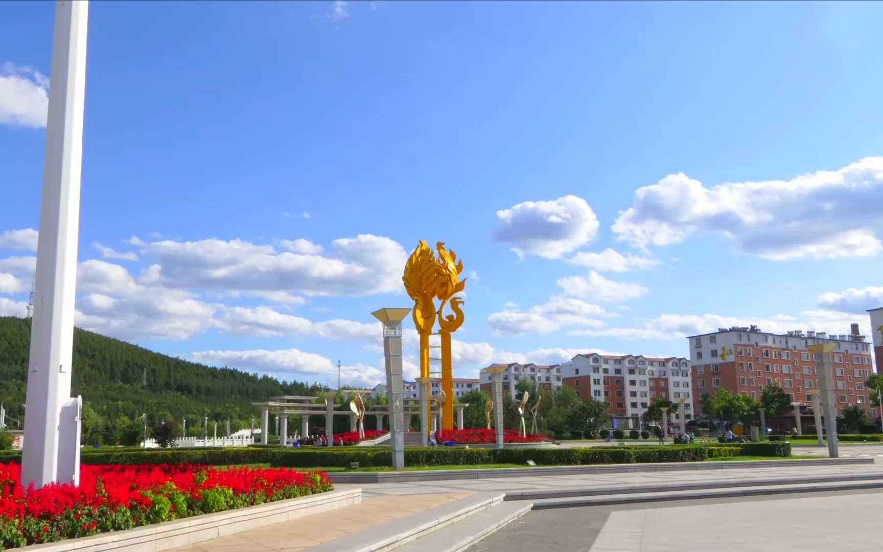 大美柳河延时美景