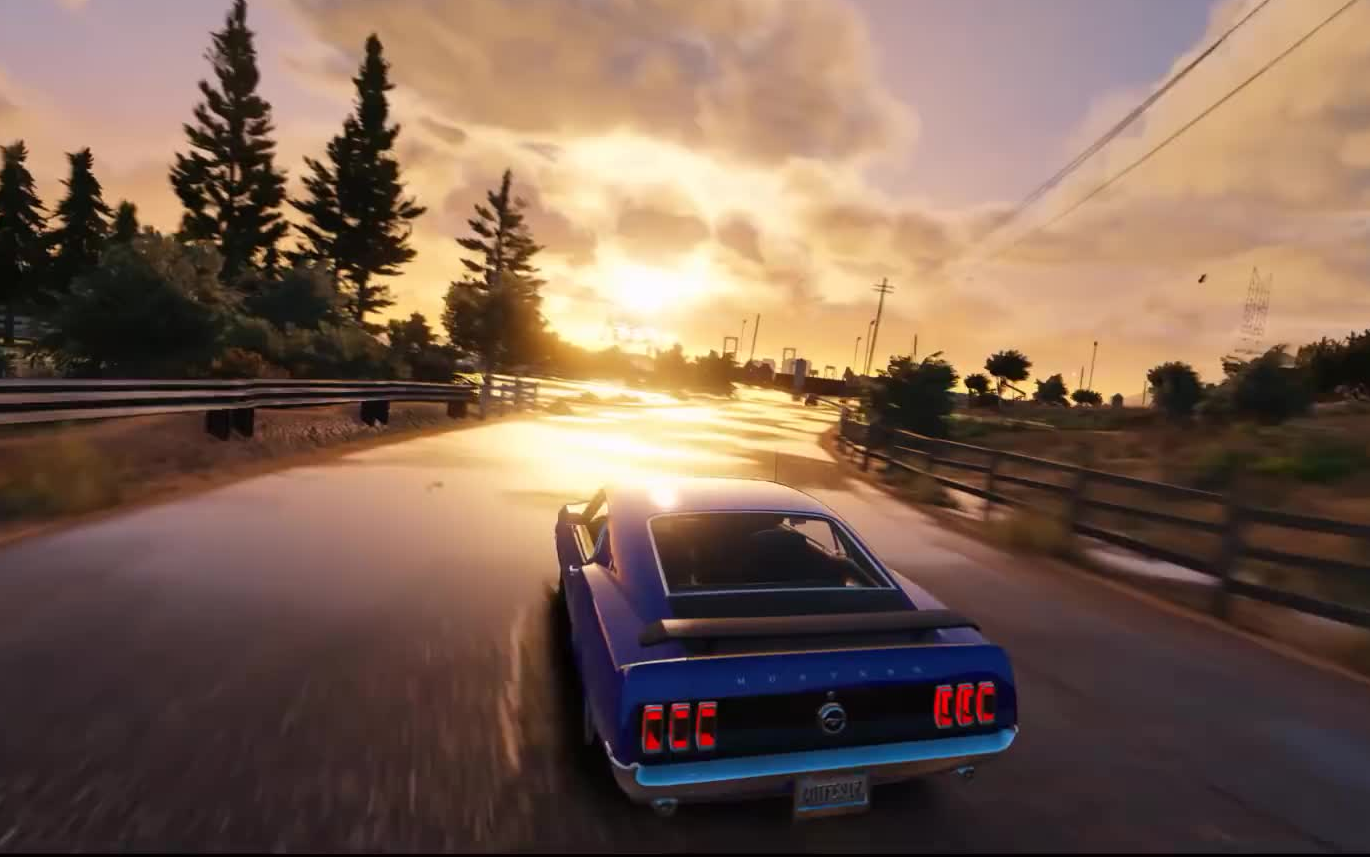 gta5新画质mod演示:写实的风格很是惊艳,少拿现实来骗我_哔哩哔哩