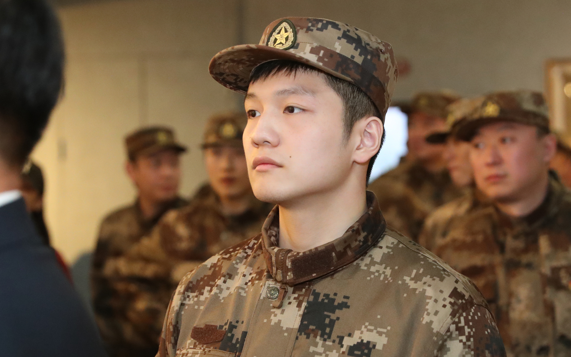 20200113军训路透 樊振东cut合集 @fandomination丨樊振东星光簿