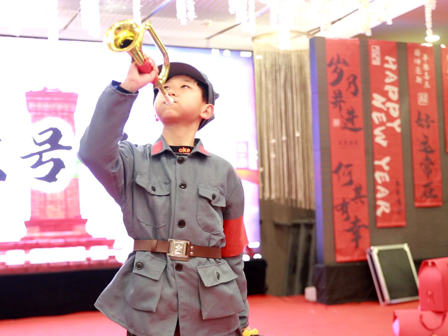 2024宝鸡心音少儿口才年终汇报演出《吹号者-王子奕》