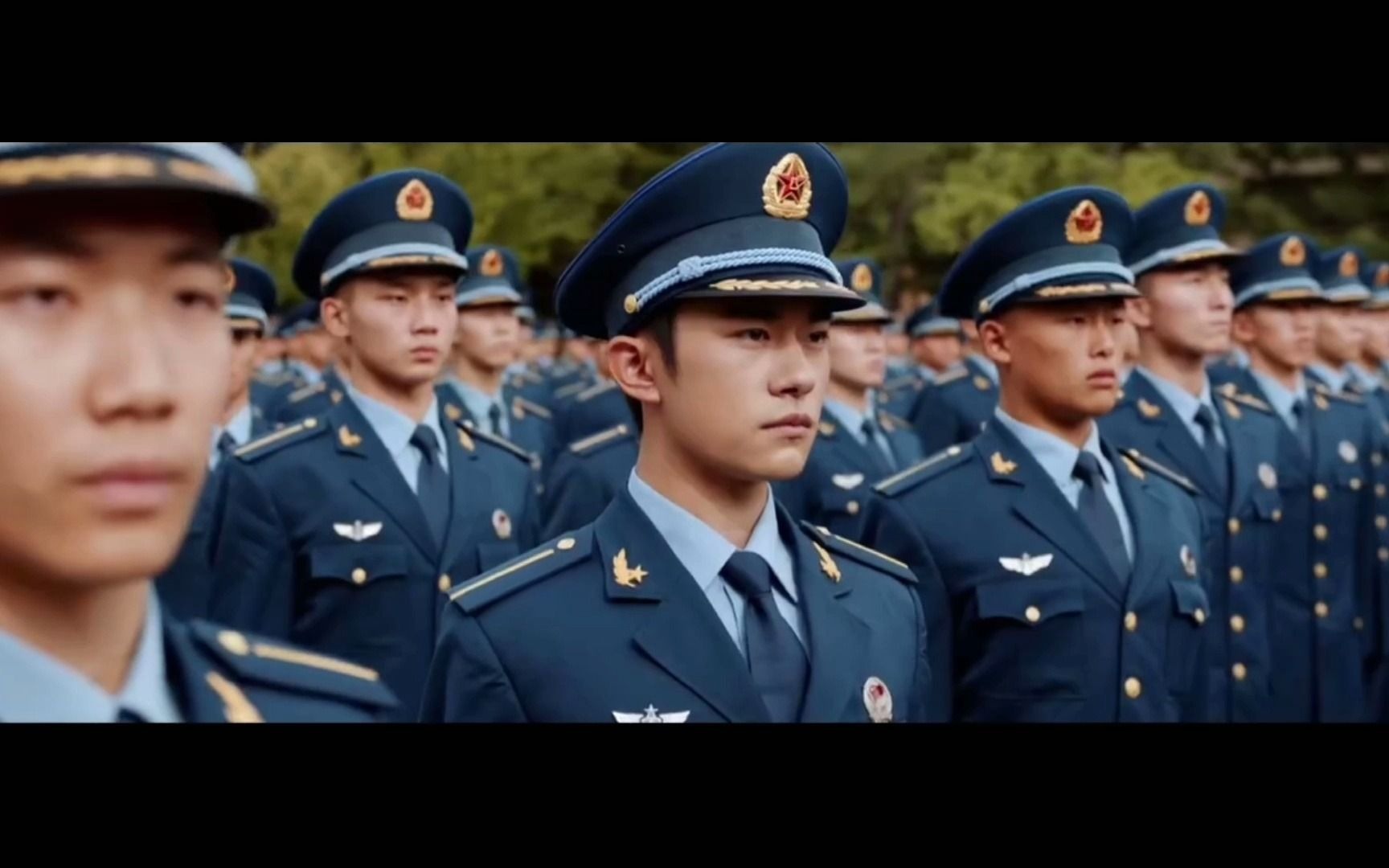 易烊千玺空军招飞宣传片来袭,一身空军制服的千玺太帅气了!