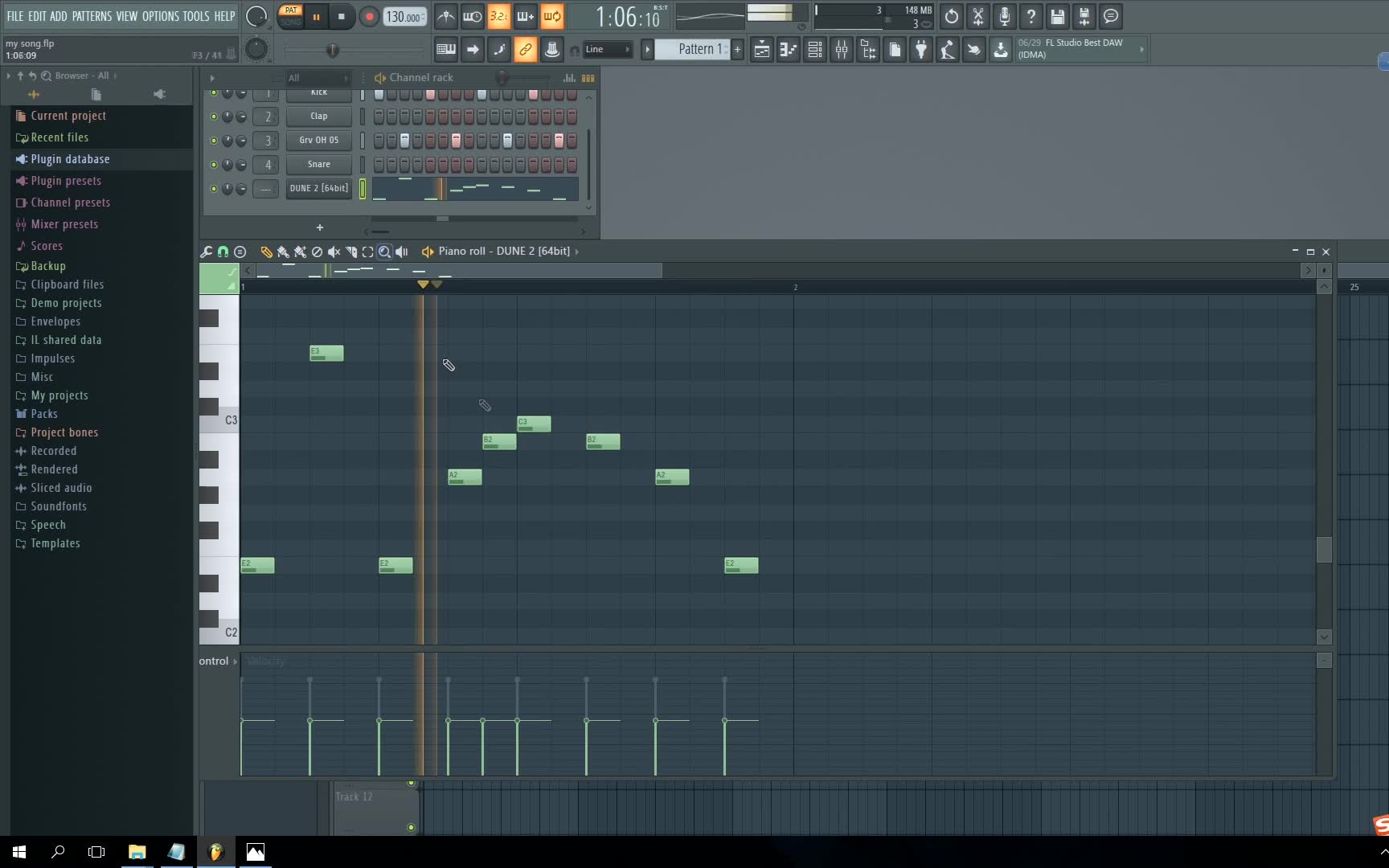 FL STUDIO 20 水果宿主软件快速上手 9钢琴卷帘与音符的输入哔哩哔哩bilibili