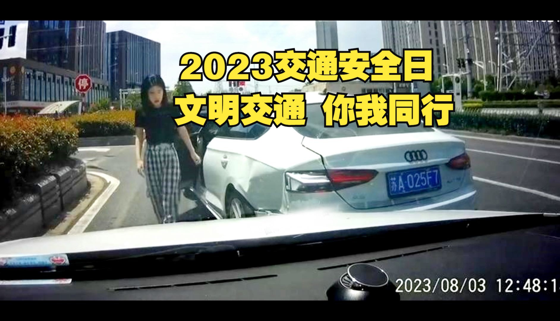 [图]【2023交通安全日】文明出行远离路怒症，别开斗气车。