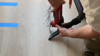 更换破损地板全过程