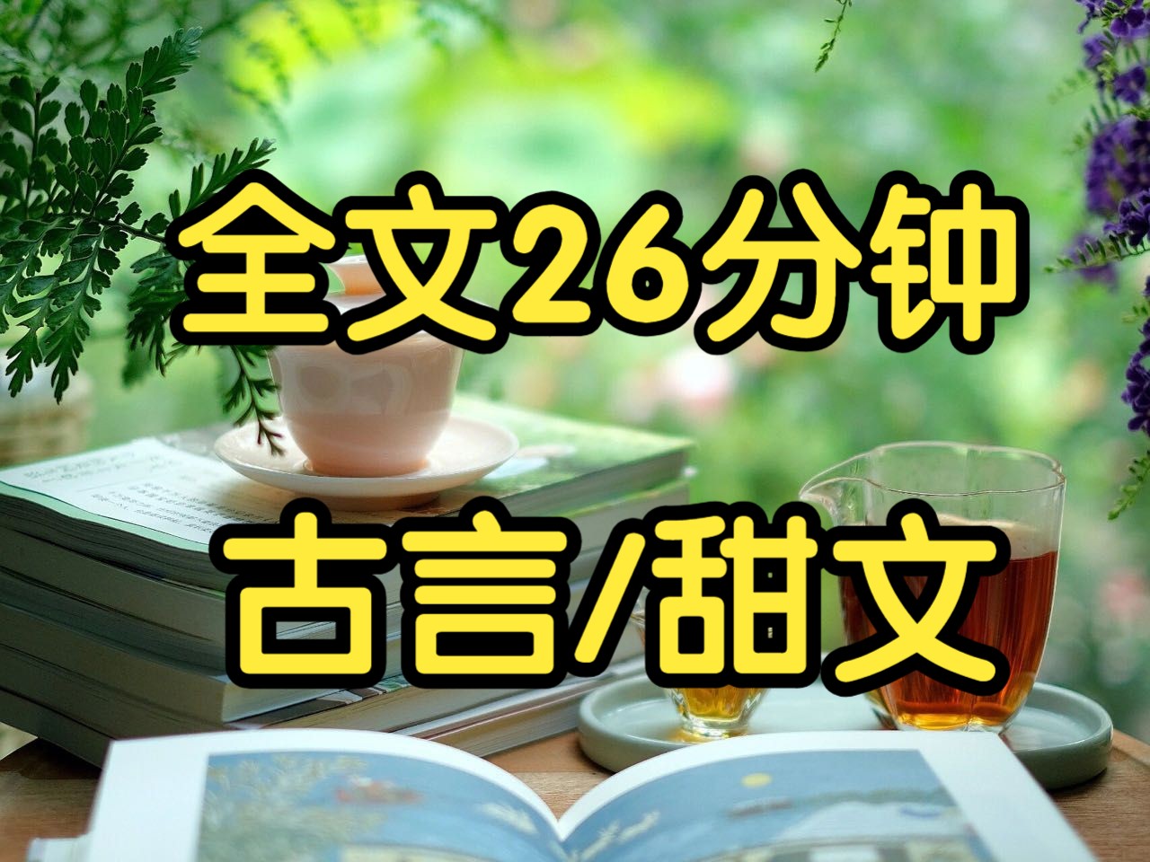 [图]古言甜文、我和闺蜜被同时赐婚谢家。她被赐给凶名在外的谢大郎。我被赐婚给身患重疾，阴狠毒辣的谢二郎。接过圣旨，我与闺蜜抱头痛哭。