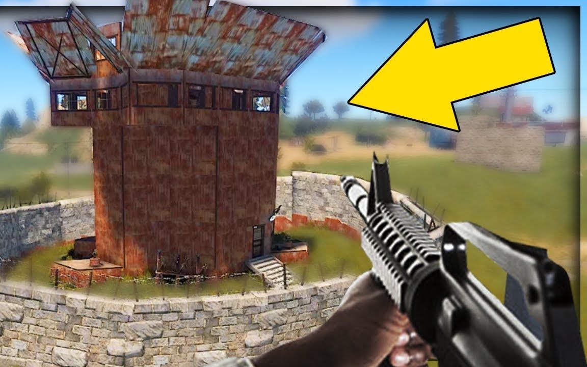 rust - 抄了一栋战队炮楼!高富帅横死街头!