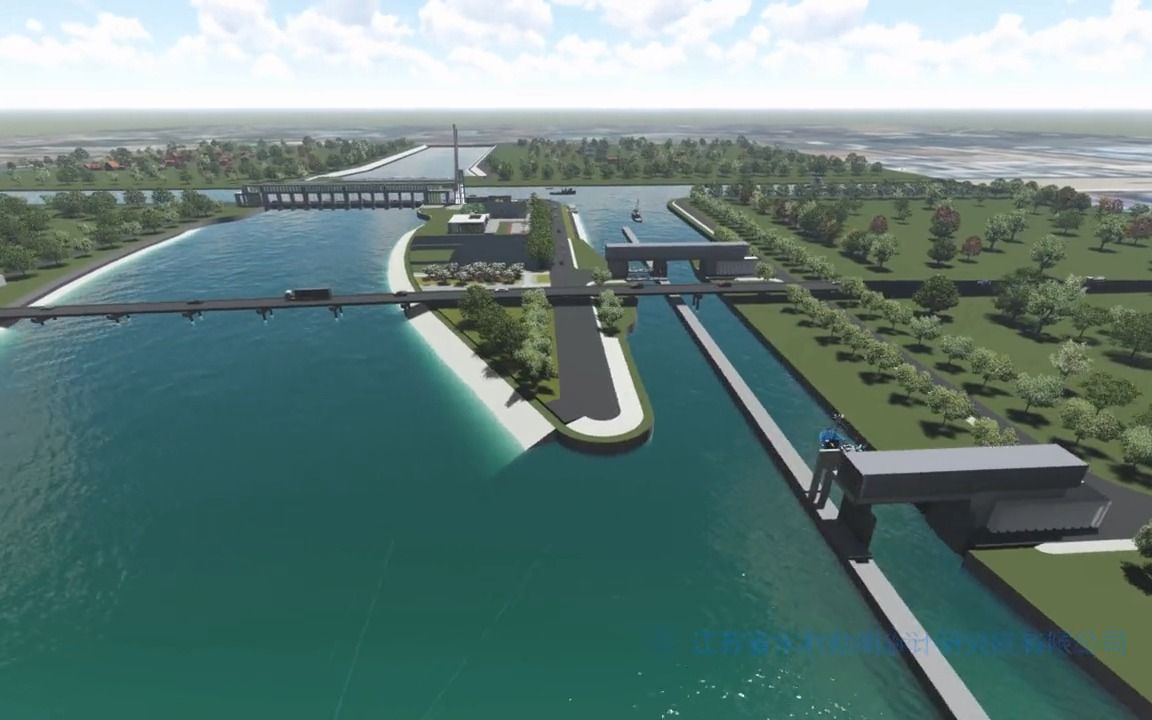 bim技术在奔牛水利枢纽工程应用