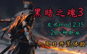 Download Video: 【黑魂3灰烬mod】黑魂4？船新体验，20多种职业任你选择——黑龙一周目开荒 #1