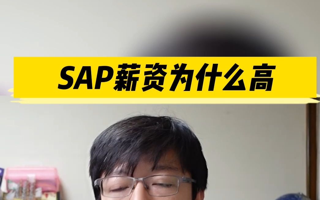 SAP顾问的薪资为什么高?因为它的基因决定的,它同时具备了两个高薪资行业的属性哔哩哔哩bilibili