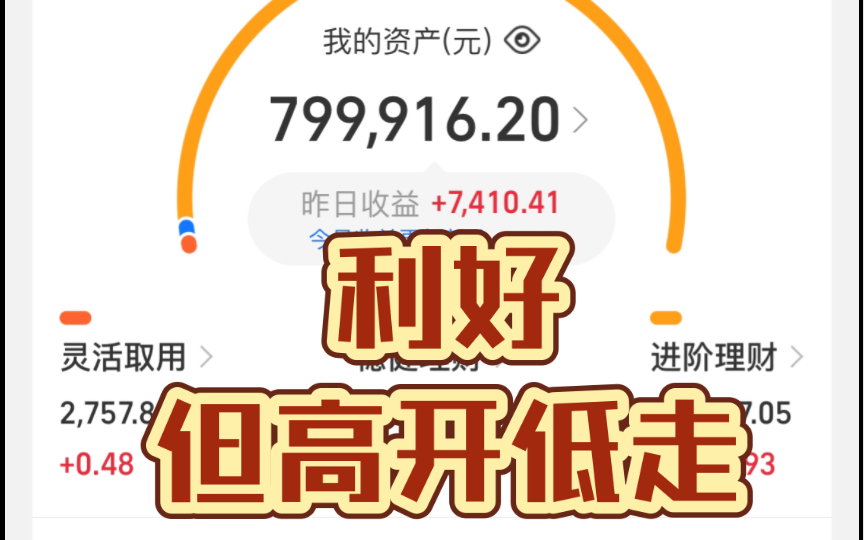 主力太坏了!【普通人买基金到一百万(进度79/100)】哔哩哔哩bilibili