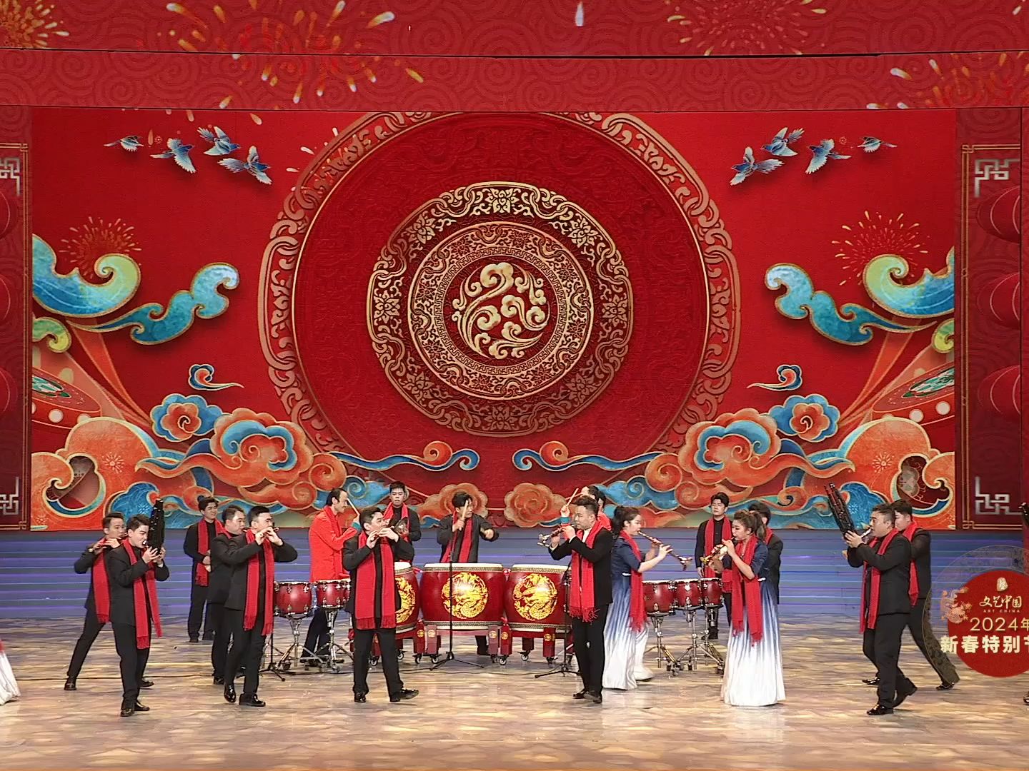 民乐吹奏乐《五福临门》