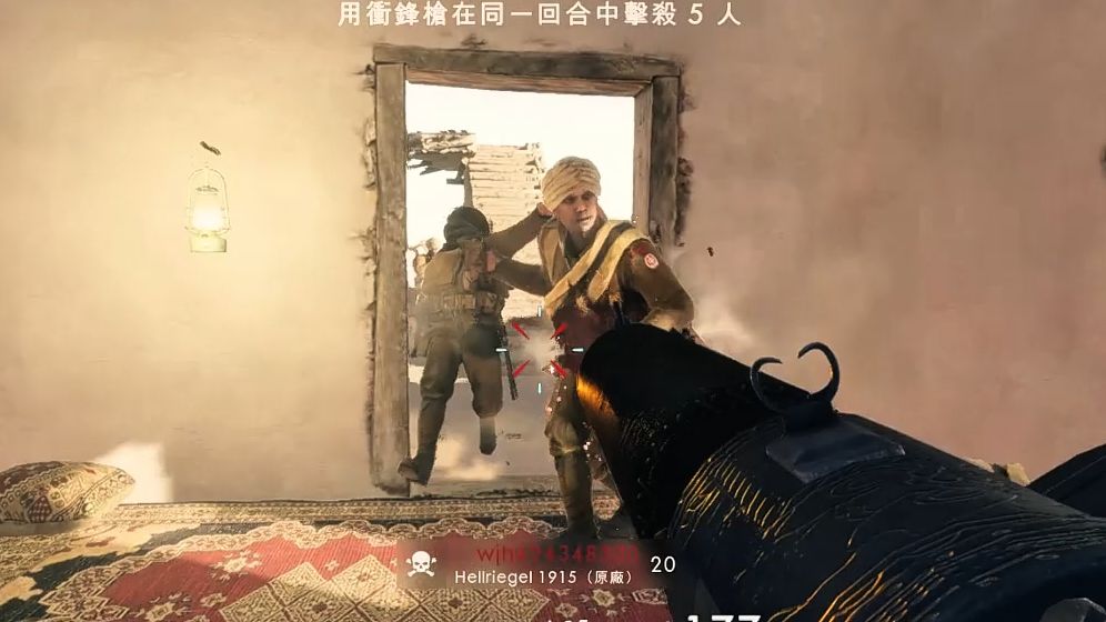 【战地1】谁说轮椅只有smg0818?