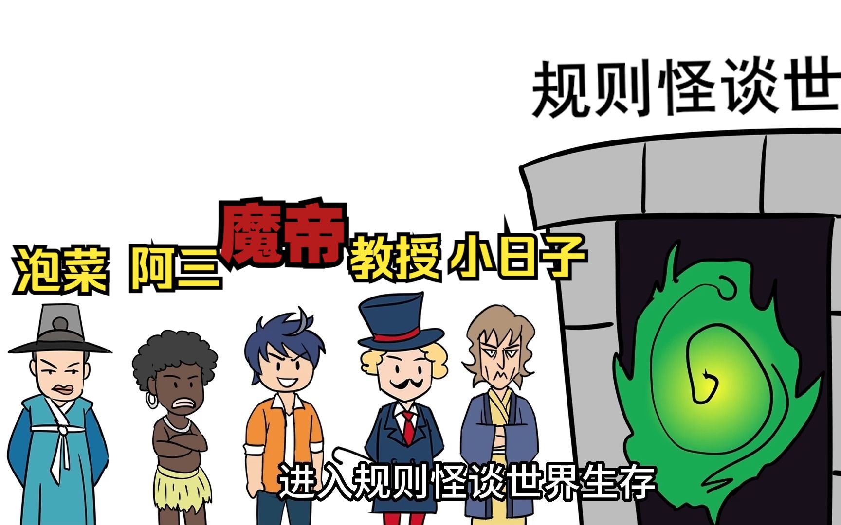 诡笑医生？能打得过我得坤哥铁山靠么-磷火动漫-磷火动漫-哔哩哔哩视频