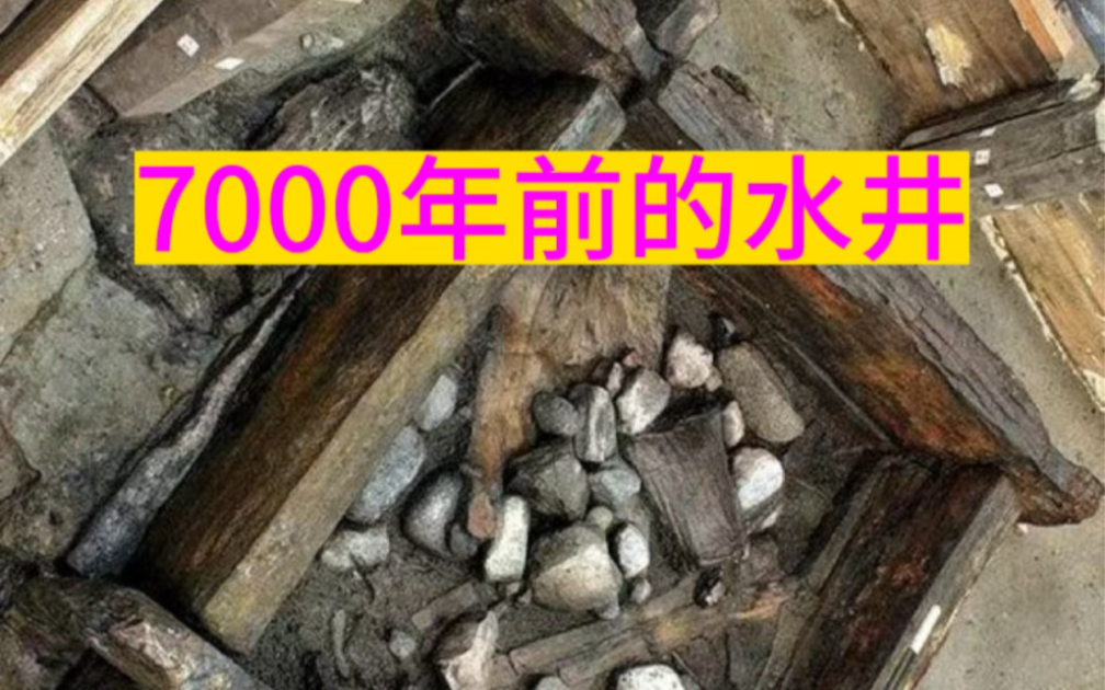 7000年前,在德国和浙江同时出现木水井 ,还都是榫卯结构的!哔哩哔哩bilibili