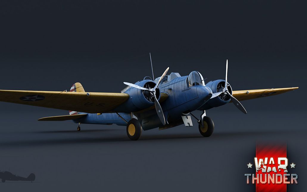 warthunder 战争雷霆 - 马丁 b-10b 轰炸机