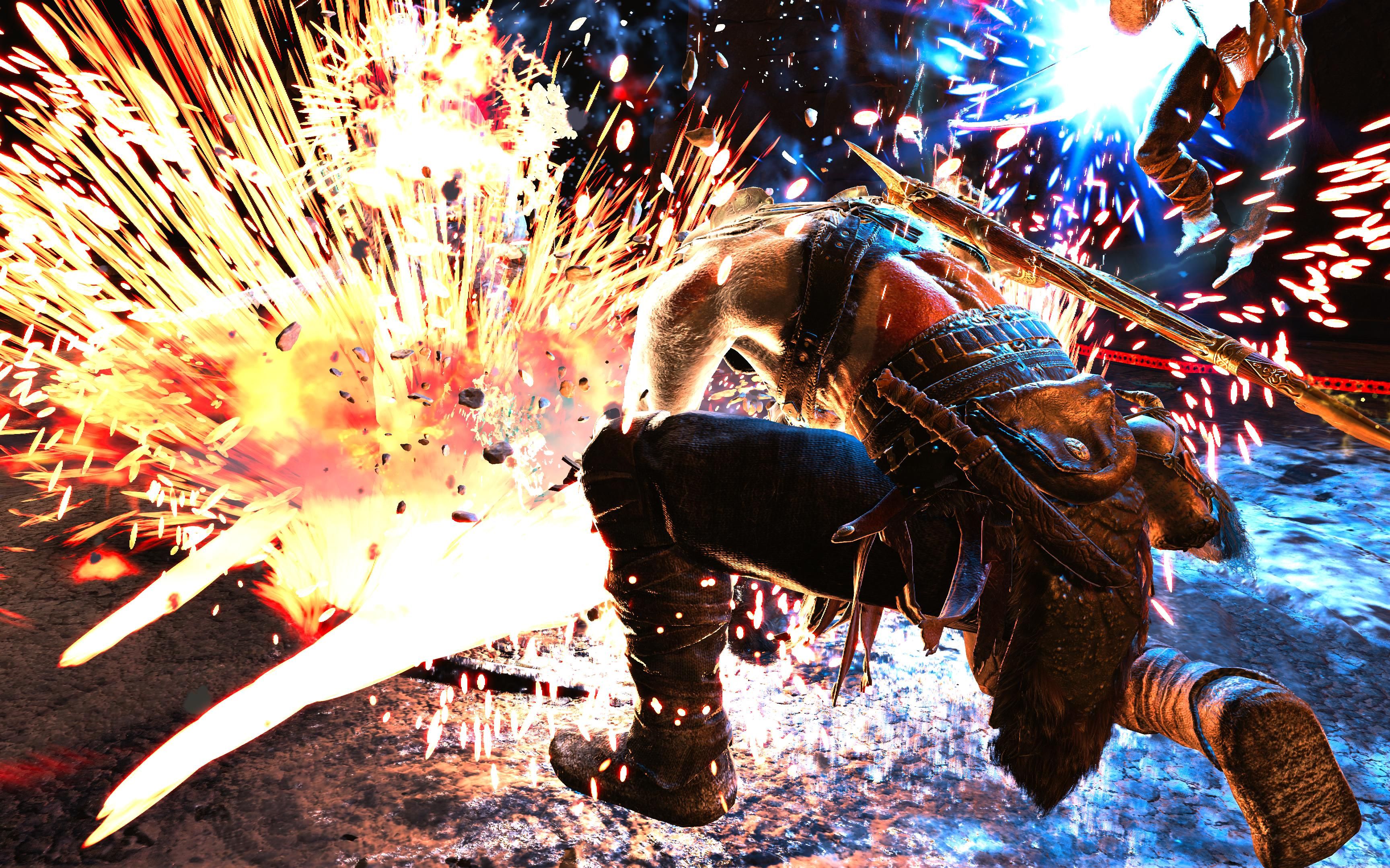 【最高画质】奎托斯武器技能实战演示