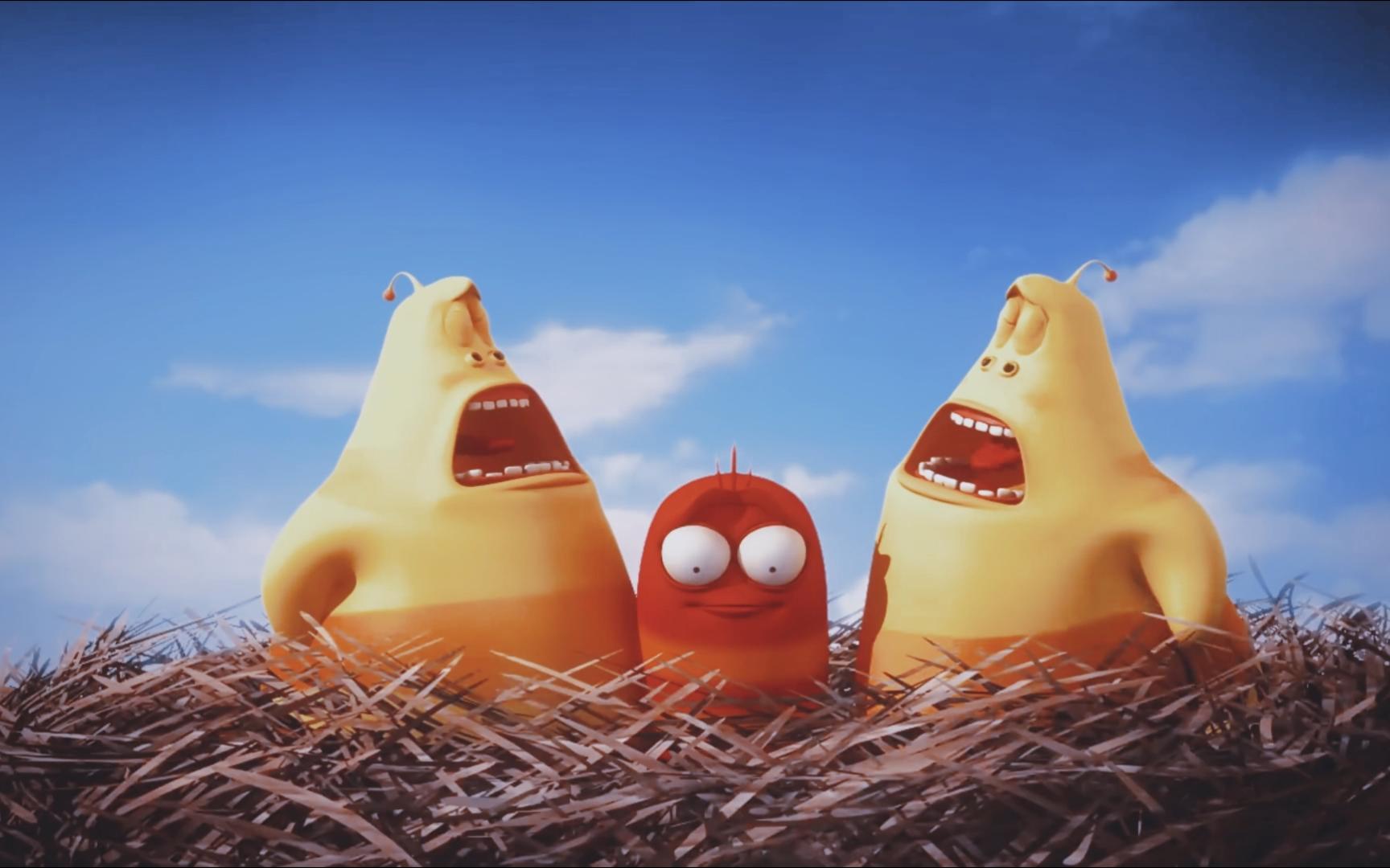 爆笑虫子-可怜的小红做噩梦都被小黄欺负