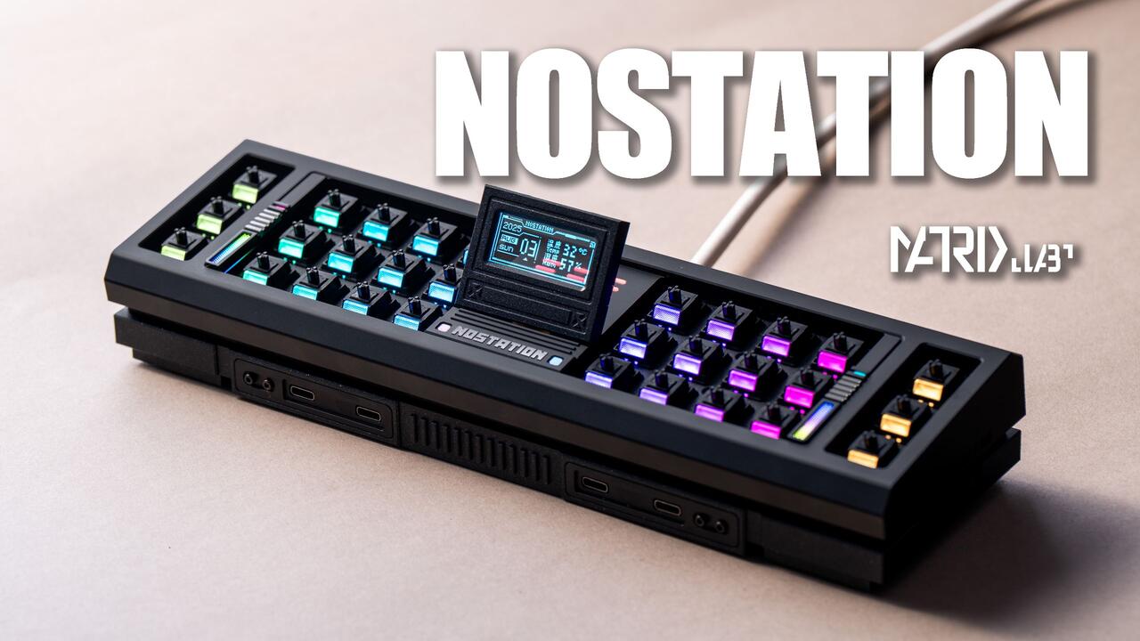 キーボード MatrixLab Nostation Matrix NOSTATION – NovelKeys LLC