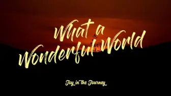 JJ 日常 | 送你营地春日美景 What a Wonderful World
