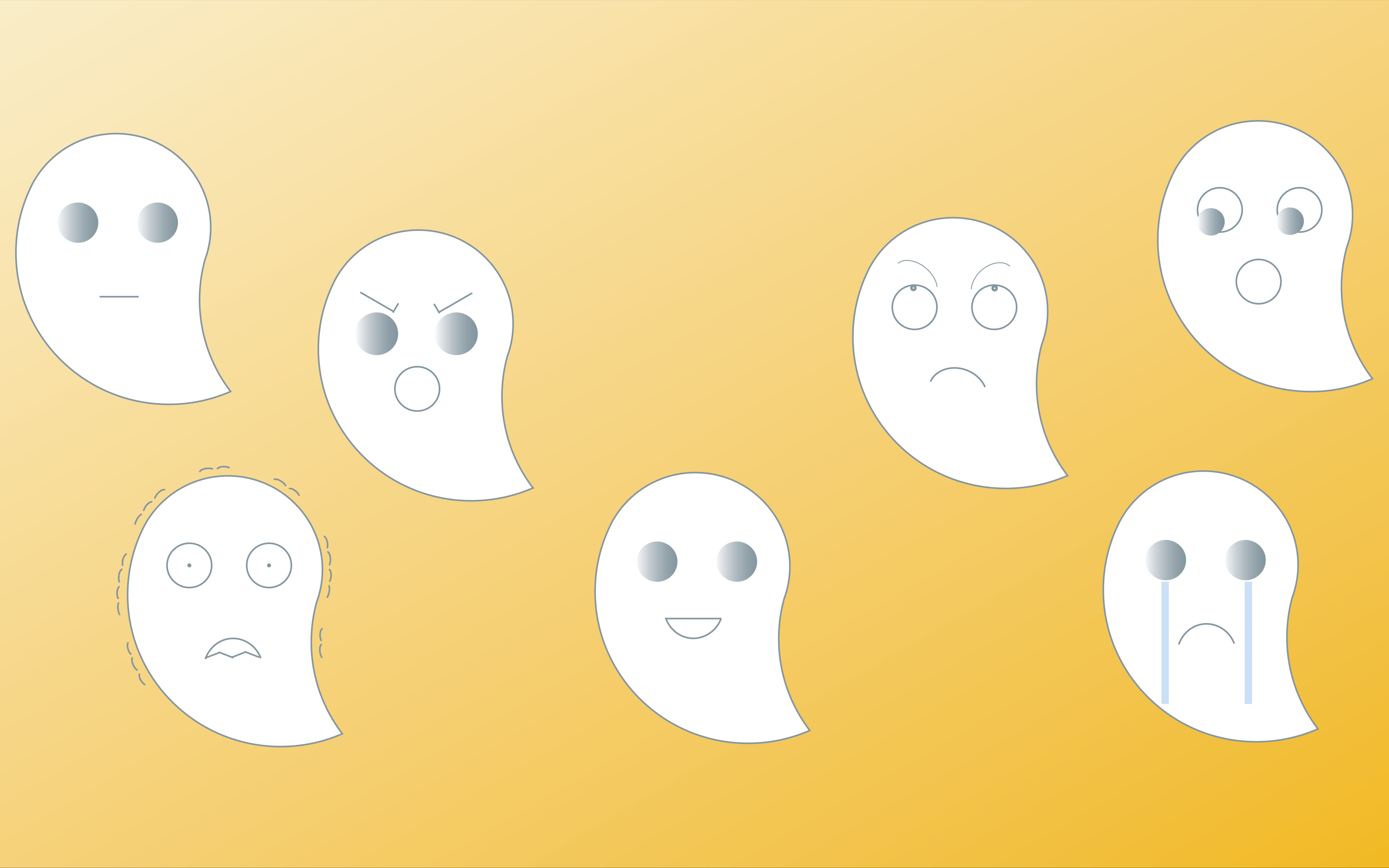 【表情包】小灵魂的基础表情-喜怒哀乐与惊惧