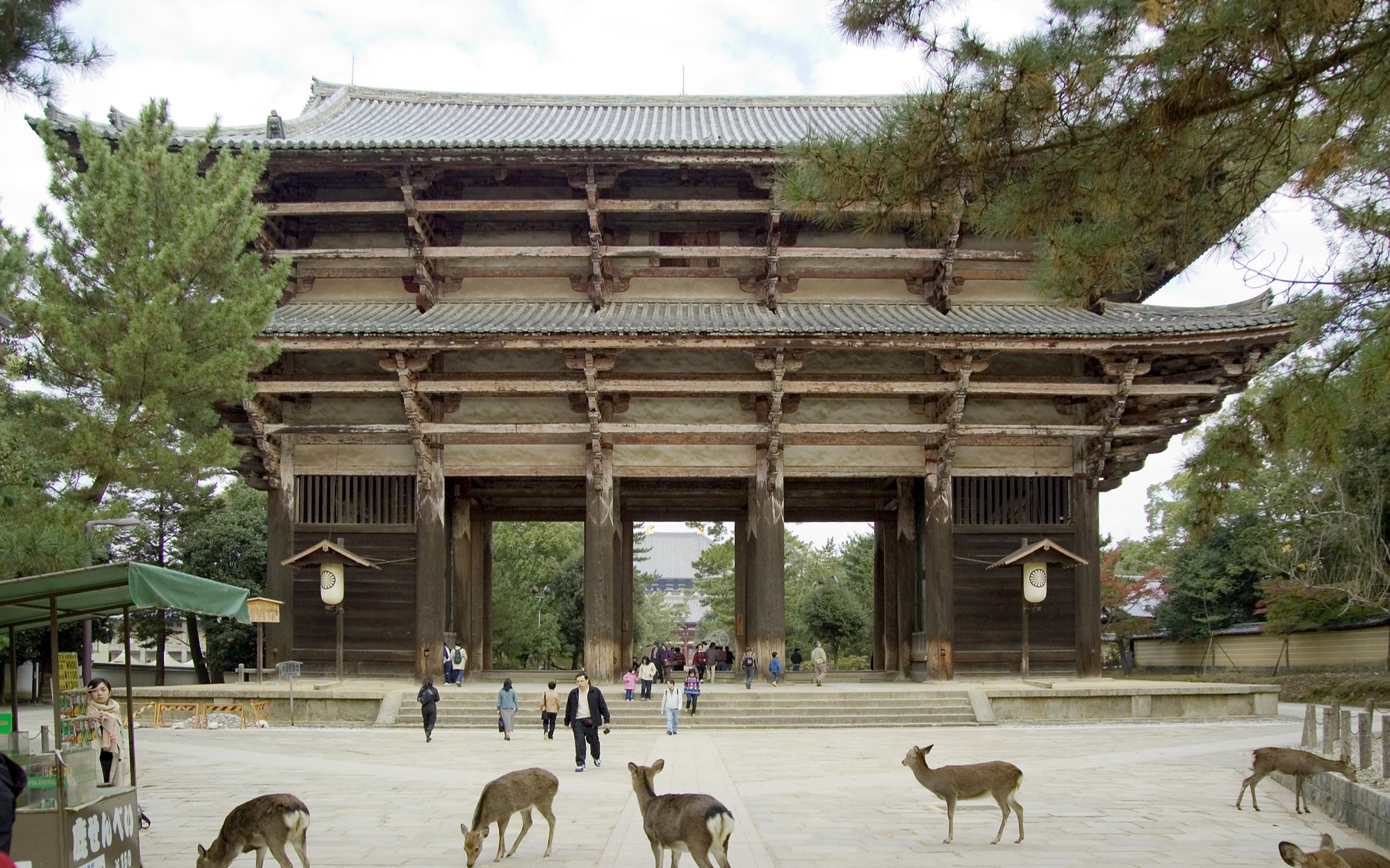 奈良观光|东大寺篇 第2话 南大门介绍 TodaijiTemple in Nara哔哩哔哩bilibili