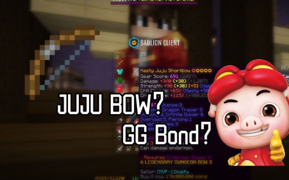 [图][Hypixel SKyblock] juju bow和GG bond之我耳朵有问题