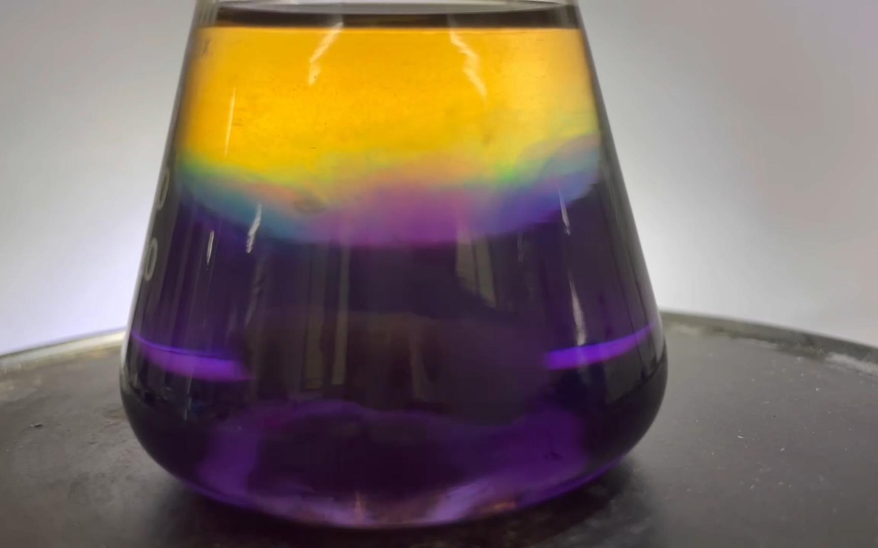 高锰酸钾稀释后的颜色图片