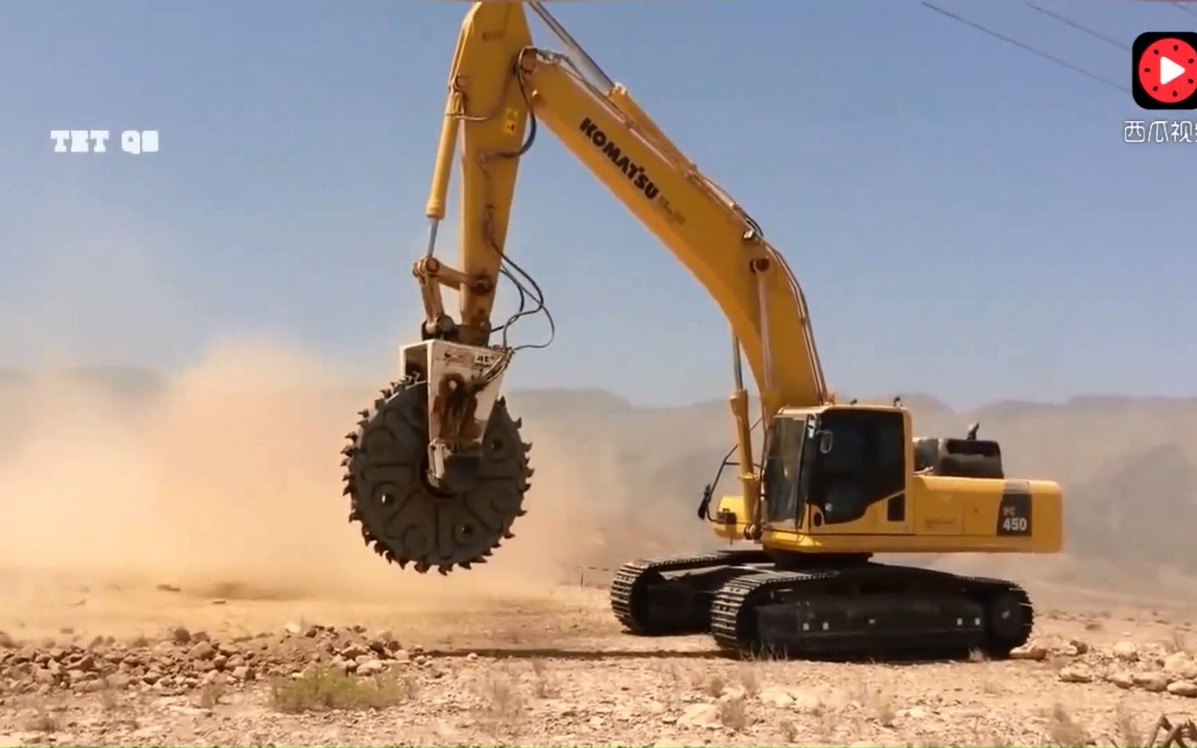 霸道的巨型工程机械,第一个我就服了