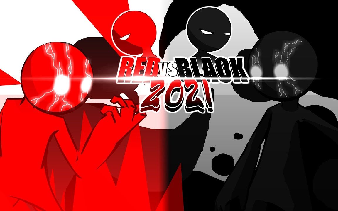 【火柴人】红vs黑2021︱red vs black 2021 (by micromist)