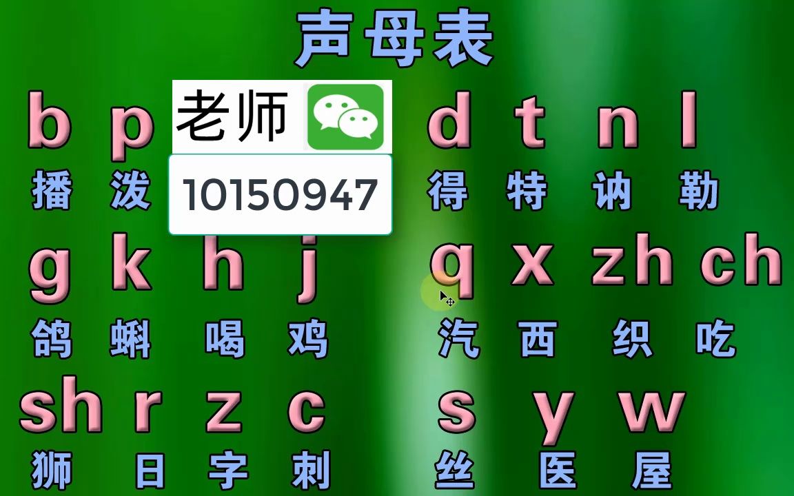 成人自學漢語拼音字母表,初學者零基礎入門拼音打字