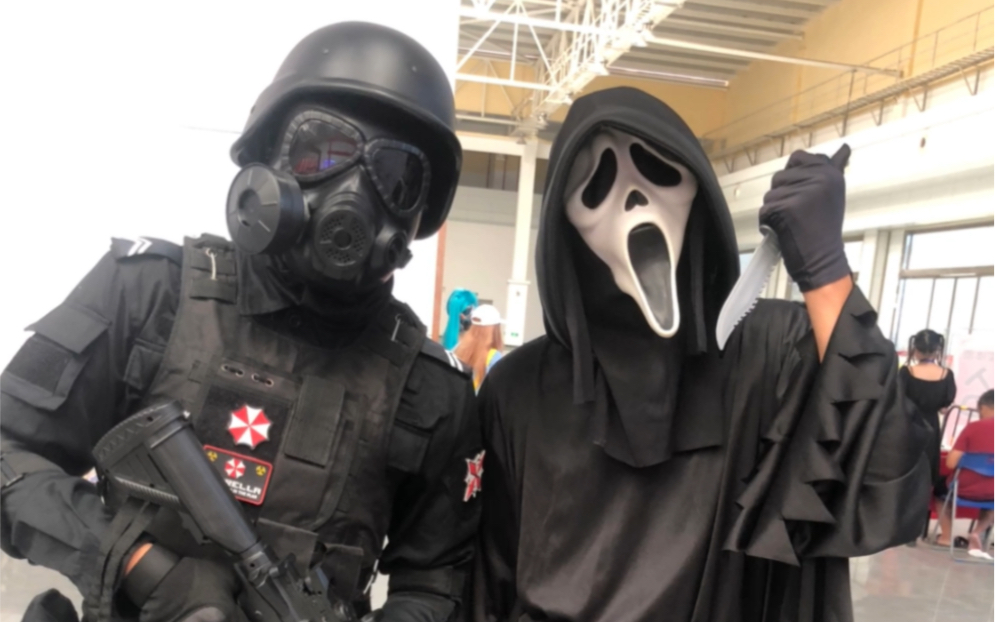 广西玉林漫展 黎明杀机鬼面cos_哔哩哔哩_bilibili