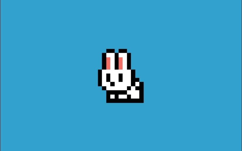 兔子像素画 q版图片