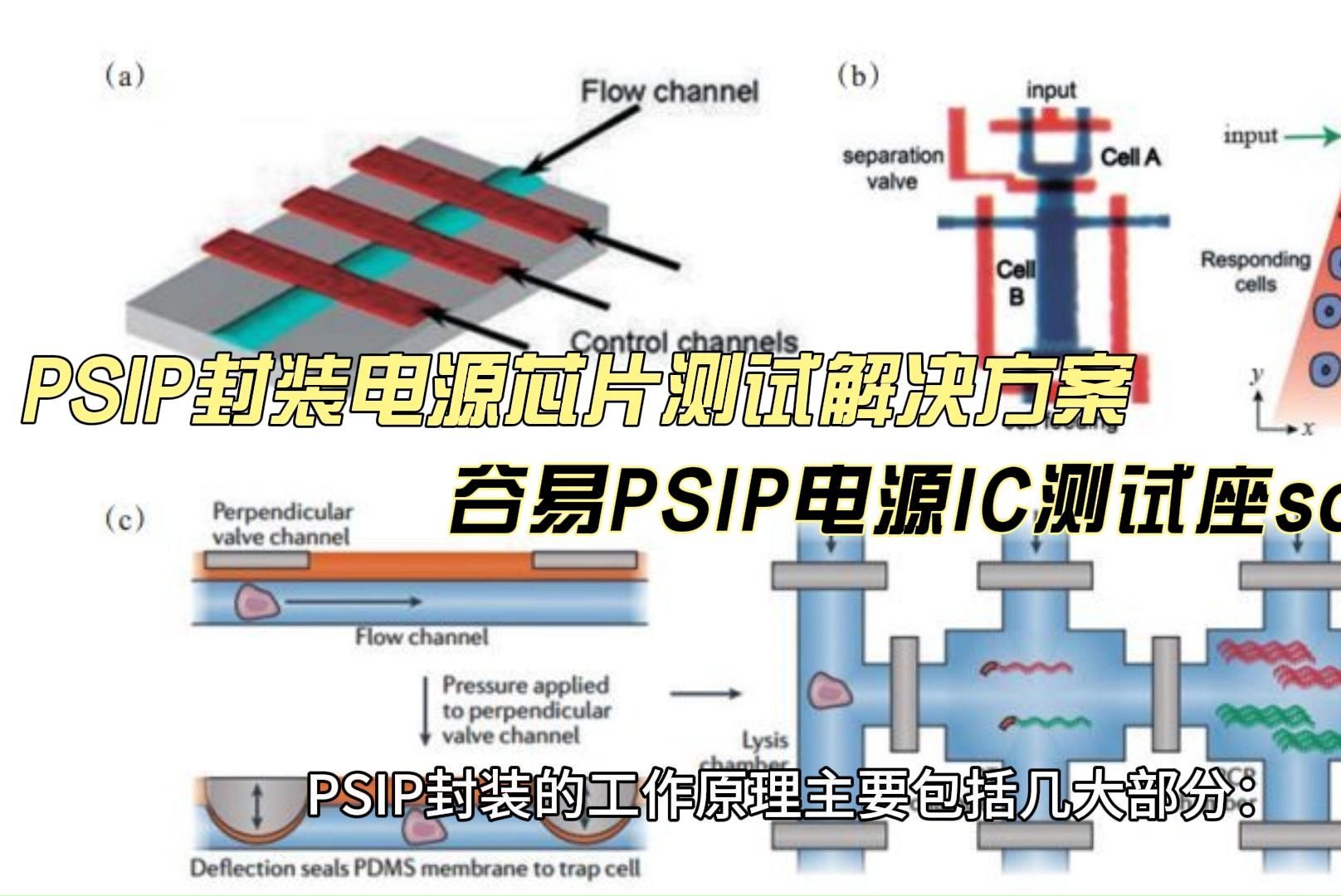 集成电路PSIP封装:电源管理芯片/模块测试解决方案与测试座的作用哔哩哔哩bilibili