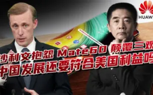 Descargar video: 【国际】杜文龙 美国抱怨Mate60，称中国不该发展高科技，要给美国做配套？