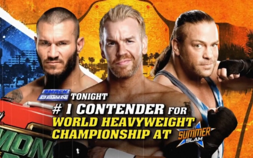 SmackDown #728 2013.08.02 Randy Orton vs. Christian vs. Rob Van Dam哔哩哔哩bilibili