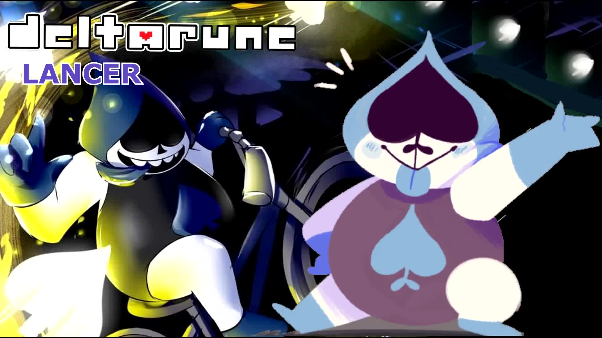 deltarune"lancer"_哔哩哔哩 (゜-゜)つロ 干杯~-bilibili