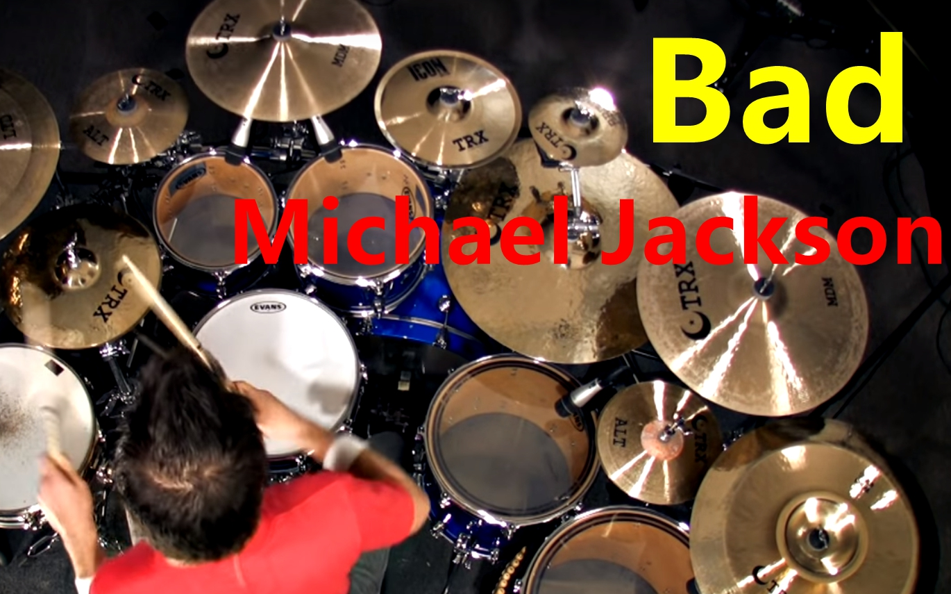 《Bad》 Michael Jackson[Cobus]DrumCover哔哩哔哩bilibili