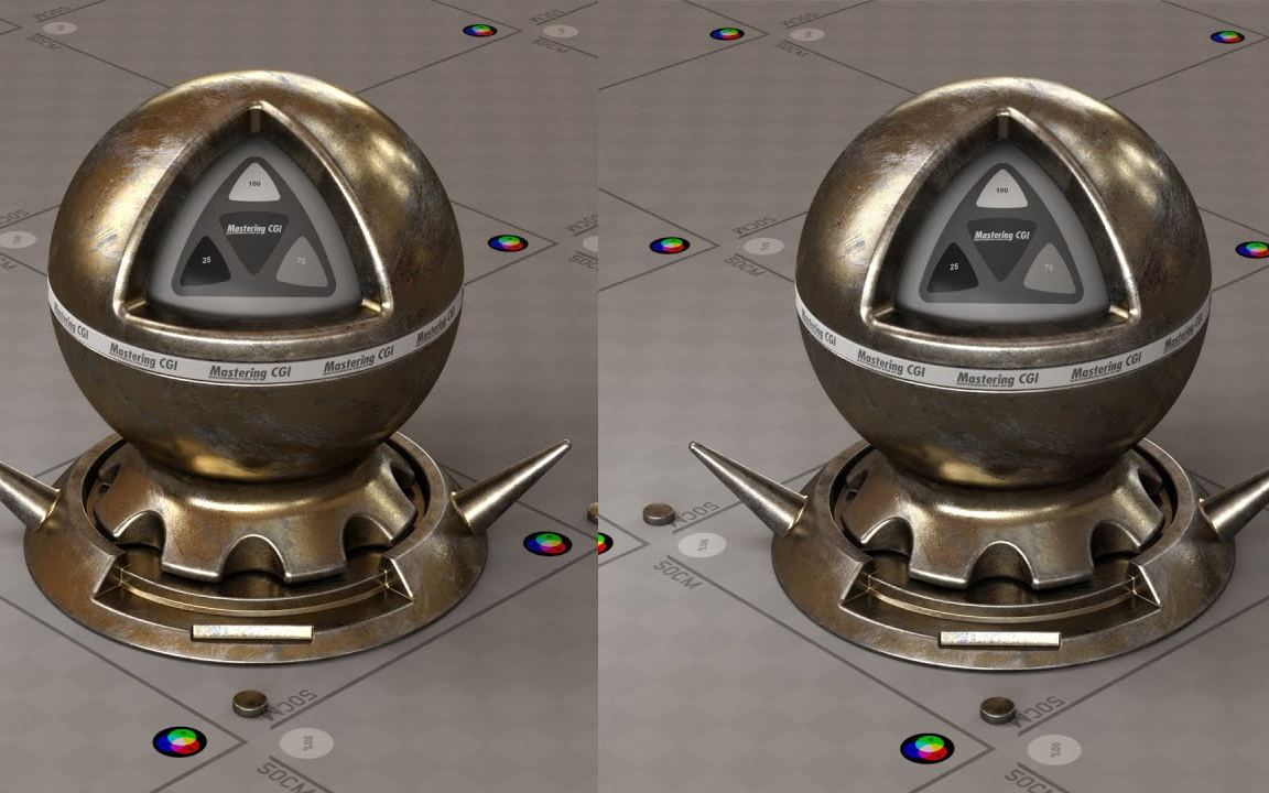 【C4D Redshift 制作金属做旧纹理】【C4D教程】【Redshift教程】【C4D中级教程】【野生中文字幕】【GSan分享】哔哩哔哩bilibili