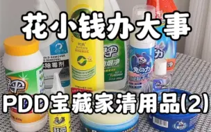 下载视频: 花小钱办大事！宝藏家清用品！五洁粉、多功能清洁乳、除霉清洁剂！