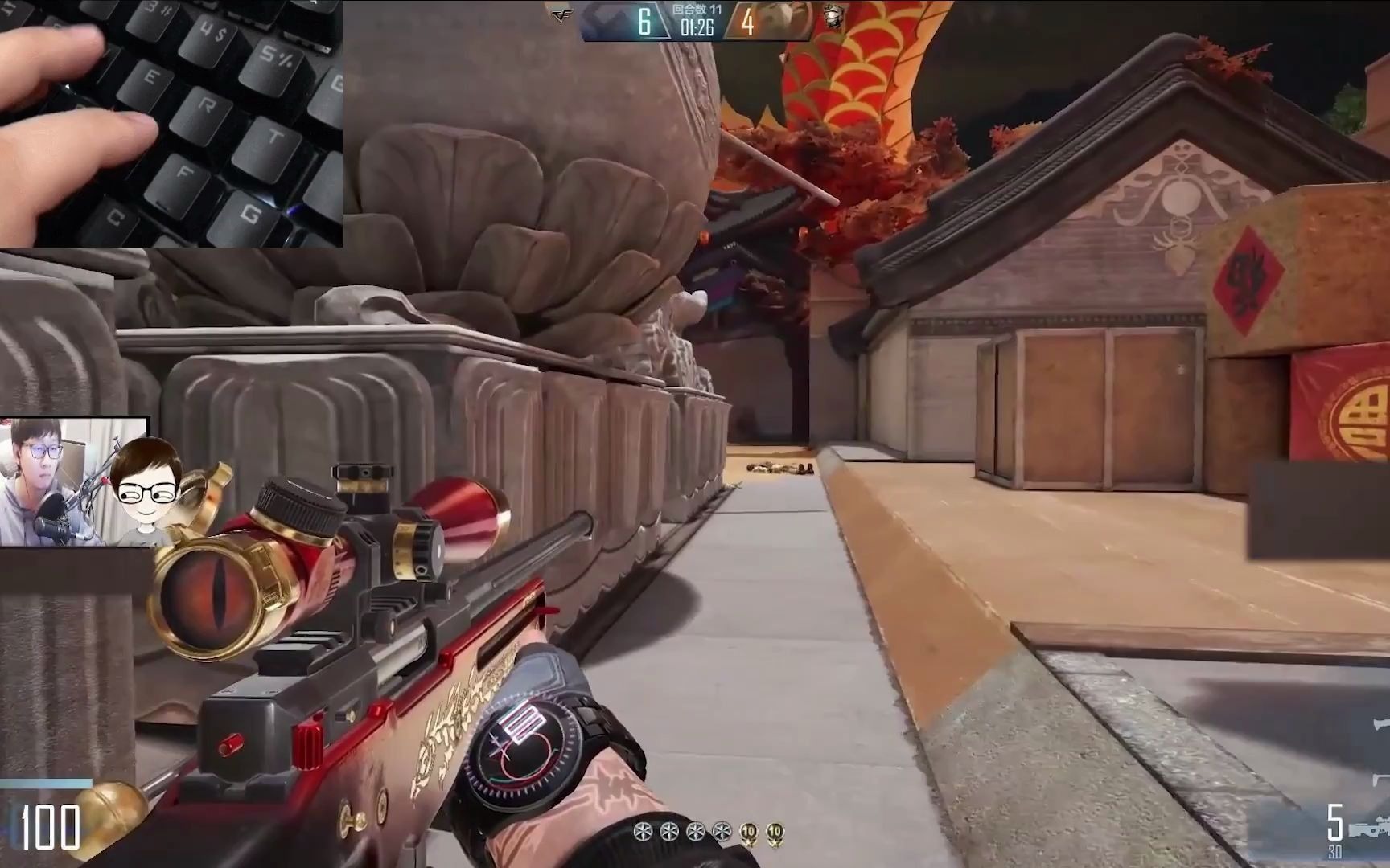 活动  【穿越火线高清竞技大区】左手狙皇陈子豪玩cfhd也太牛了.