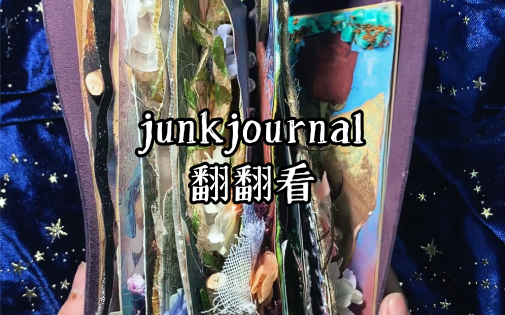 junkjournal 艺术垃圾杂志 翻翻看哔哩哔哩bilibili